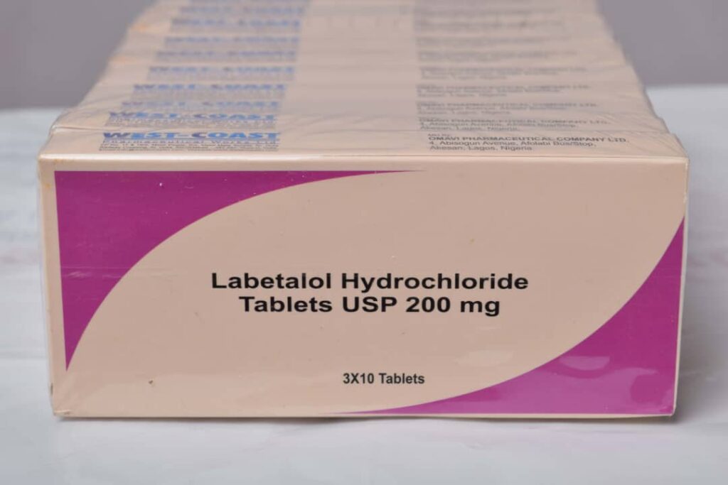 what is labetalol hydrochloride used for